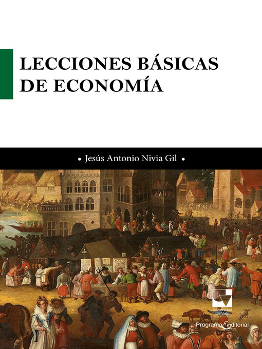 Title details for Lecciones básicas de economía by Jesús Antonio Nivia Gil - Wait list